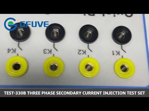 TEST-330B THREE PHASE SECONDARY CURRENT INJECTION TEST SET