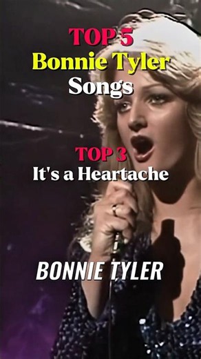 Top 5 Bonnie Tyler Songs #bonnietyler #80smusic #RIP