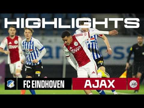 Highlights FC Eindhoven - Jong Ajax | Keuken Kampioen Divisie