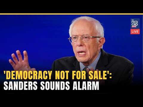Live: Bernie Sanders Raises Concern Fight To Protect American Democracy; Slams Super PACs In Speech