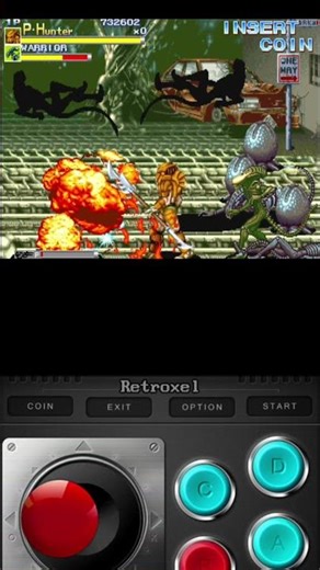 ALIEN VS PREDATOR ROUND 4 PT 4✨👾🔥🫠 #dringames #capcom #arcade #viral #papà