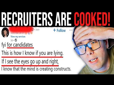 RECRUITERS ARE ACTUALLY COOKED!