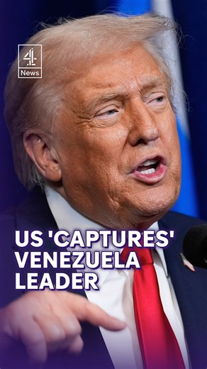 US President Donald Trump has announced Venezuelan leader Nicolás Maduro has been taken into custody after explosions were heard across the capital Caracas. Maduro and his wife have been indicted in New York on drugs and weapons charges. Venezuela has declared a state of emergency. #Venezuela #Trump #US | Channel 4 News