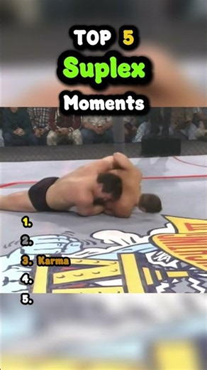 Ranking Top 5 Suplex Moments #ufc #mma
