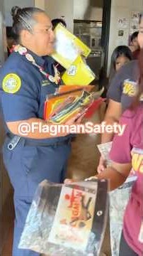 Waipahu Intermediate: The Flagman Road Safety Experience