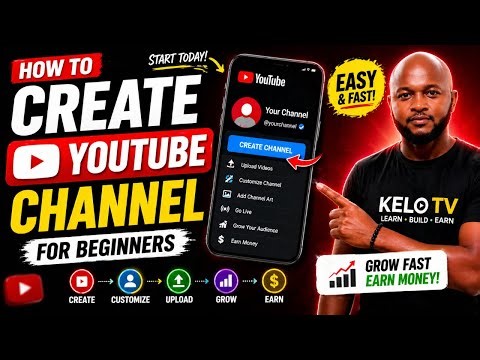 “How to Create a YouTube Channel for Beginners (Step-by-Step Guide 2026)”