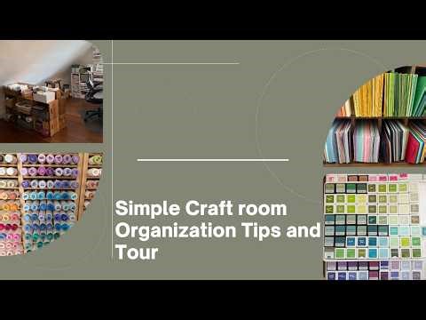 Take a tour of my craft room