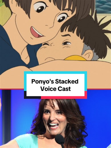mini cyrus AND mini jonas in one movie?! 🤯 #ponyo #studioghibli #tinafey #mattdamon