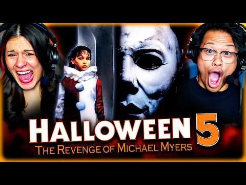 HALLOWEEN 5 MOVIE REACTION – WE HATED WHAT THEY DID TO JAMIE! - FIRST TIME WATCHING