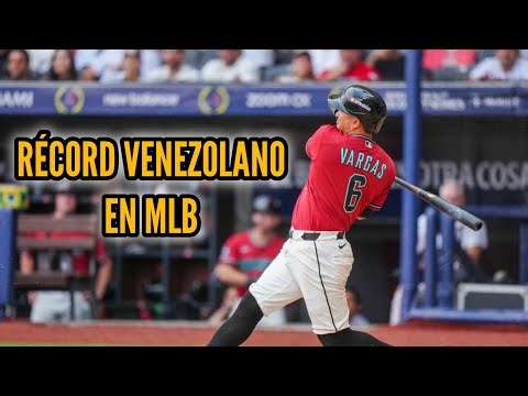 Ildemaro Vargas breaks the record for the longest winning streak by a Venezuelan in MLB