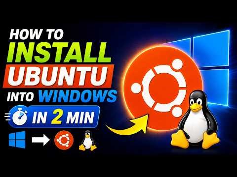 How to Install Ubuntu on Windows in Just 2 Minutes 🚀 | 2026 #techtools #ubuntu #linux #windows11