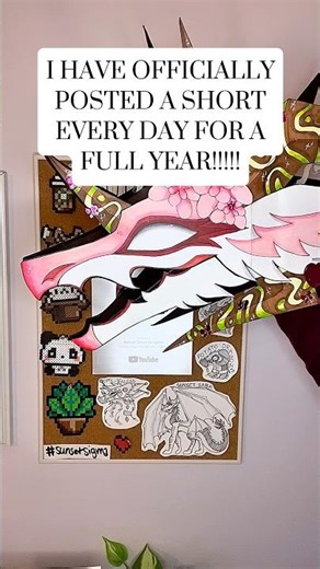 I Posted A Video Every Day For A Year!! 🤩 #paperart #papercrafts #shorts #trending #trend #foryou