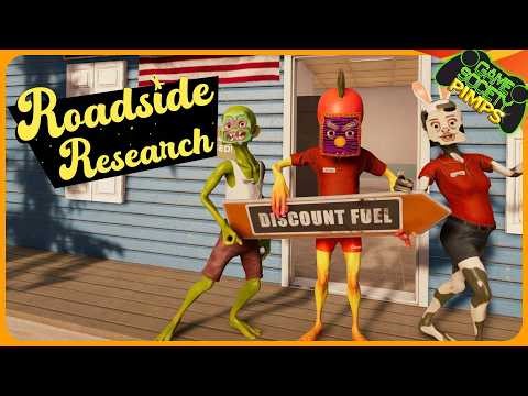 Just running a gas station, totally NOT probing humans | Roadside Research