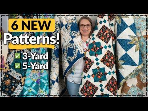 Don’t Miss These NEW 3 & 5-Yard Quilts!
