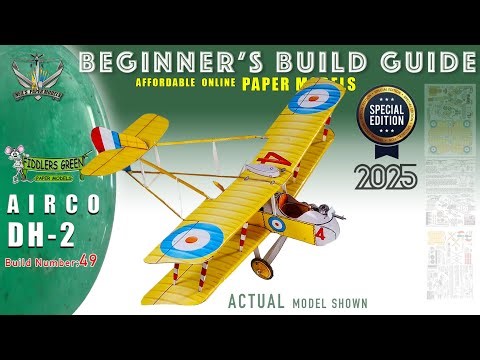 BEGINNERS GUIDE - HOW TO BUILD FIDDLERS GREEN MODEL AIRCO DH 2