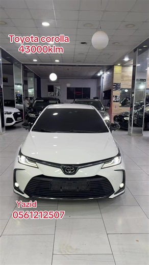 Toyota Corolla for Sale — 43,000 km | Contact Yazid