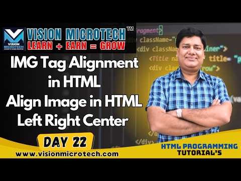 IMG Tag Alignment in HTML | Align Image in HTML Left Right Center