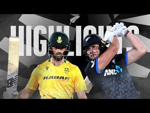 Esterhuizen Scores Rapid Half-Century | Extended Highlights | New Zealand v South Africa 5th T20