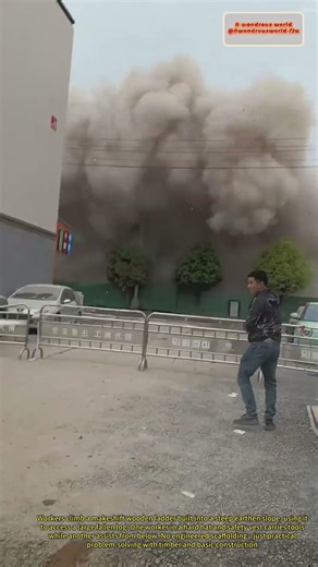 Building Demolition: Controlled Collapse of Multi-Story Structure