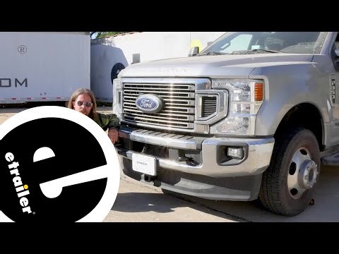Let's Install the Draw-Tite Front Mount Trailer Hitch Receiver on a 2020 Ford F-350 Super Duty