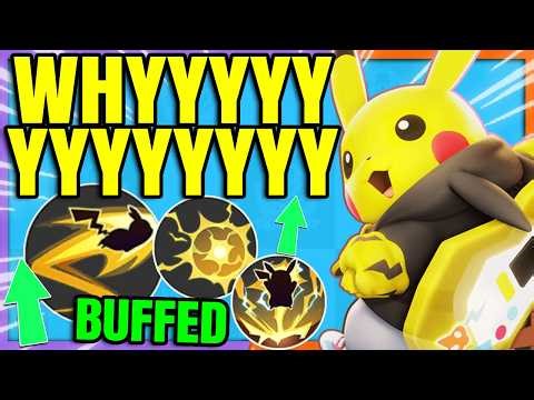 I can't believe they BUFFED VOLT TACKLE PIKACHU this much | Pokemon Unite
