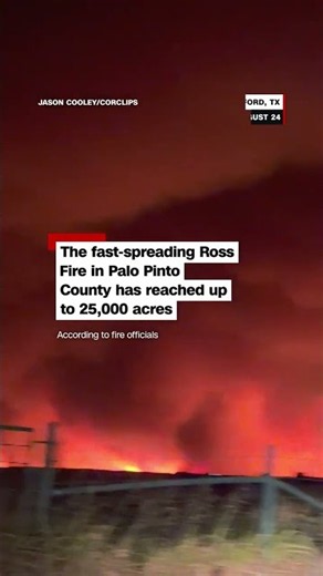 Two wildfires spread in Texas