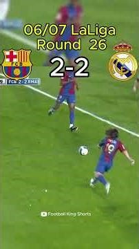 Barcelona vs real madrid LaLiga 06/07 highlights & goals HD