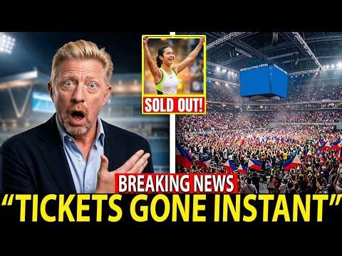 SOLD OUT! Boris Becker STUNNED by Alex Eala Ticket CRAZE at Madrid Open 2026! 😱🎾🔥