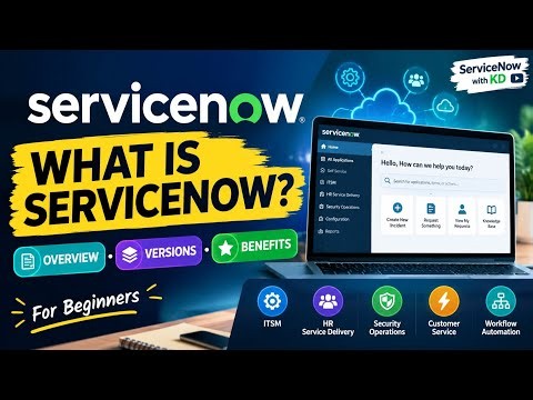 ServiceNow Explained 🔥 | Introduction, Versions & Benefits for Beginners
