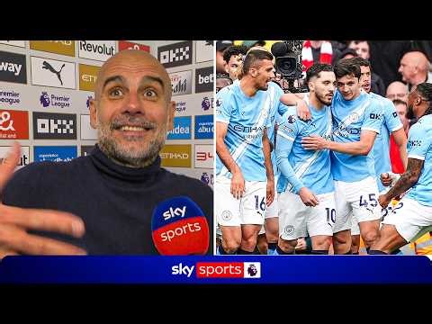 Pep Guardiola FULL post-match reaction after Man City's big win over Arsenal