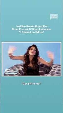 Jo-Ellen reveals the origins of the infamous video 🫢 #RHORI #JoEllenTiberi #RullaNehmePontarelli