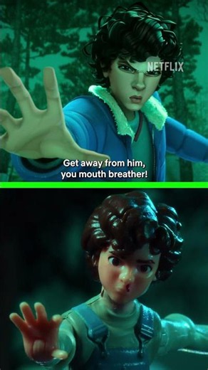 Even in toy form, El does NOT play ✋😭 Stranger Things: Tales From '85