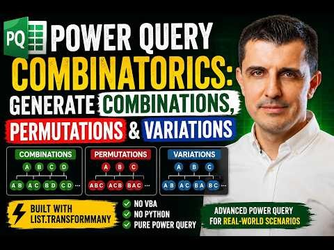 Advanced Power Query: Combinations, Permutations and Variations