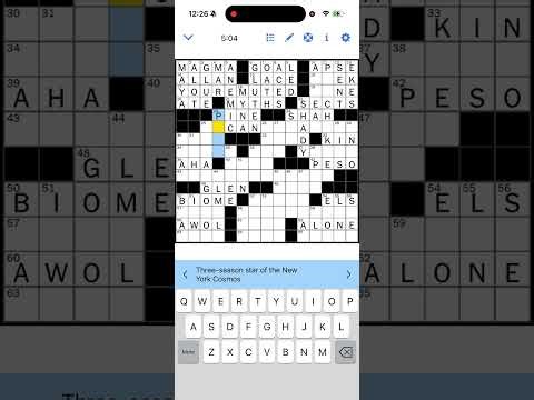 New York Times Wednesday Crossword. October 14th, 2026
