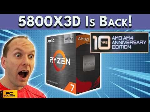 It's BACK! Ryzen 5800X3D Relaunch - Specs, Price, Date