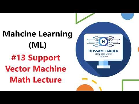 #13 Support Vector Machine Math