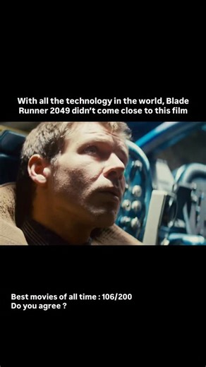 Your daily movie dose on Instagram: "BLADE RUNNER (1982) - Directed by Ridley Scott In a rain-soaked, neon-drenched 2019 Los Angeles, Rick Deckard (Harrison Ford) is a “Blade Runner”—a specialized cop tasked with “retiring” (executing) four bioengineered humanoids known as replicants. These replicants, led by the philosophical Roy Batty (Rutger Hauer), have escaped a space colony and returned to Earth to confront their creator and demand a longer lifespan. A foundational work of the cyberpunk ge