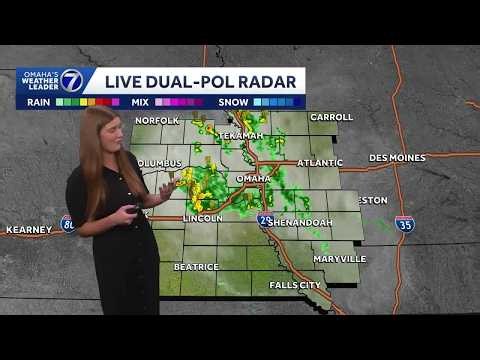 Storm chances near the Omaha metro overnight