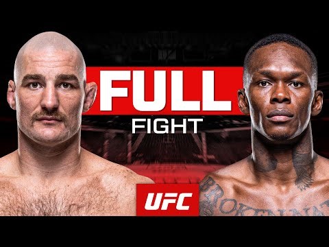 Sean Strickland vs Israel Adesanya | FULL FIGHT | UFC Houston