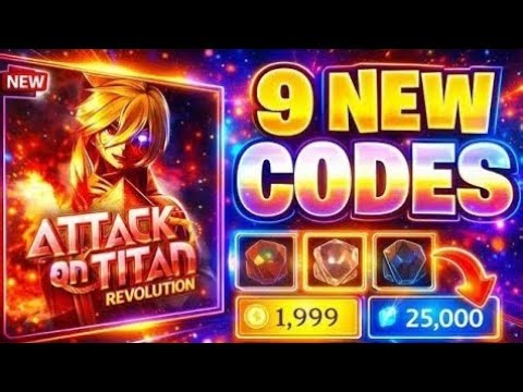 🎊NEW CODE!!🎊🎁 ATTACK ON TITAN REVOLUTION CODES APRIL 2026 – AOT REVOLUTION ROBLOX CODES 2026