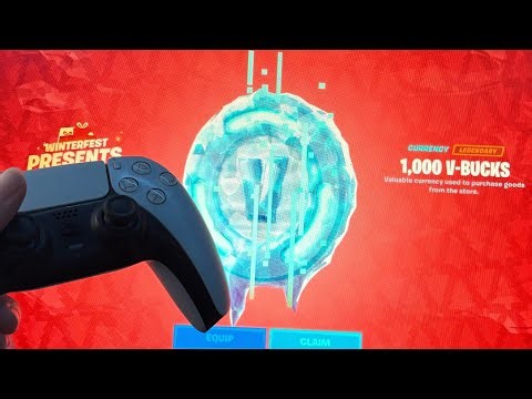 How to Get FREE V-BUCKS in Fortnite Winterfest 2025! (Winterfest Secret Present)