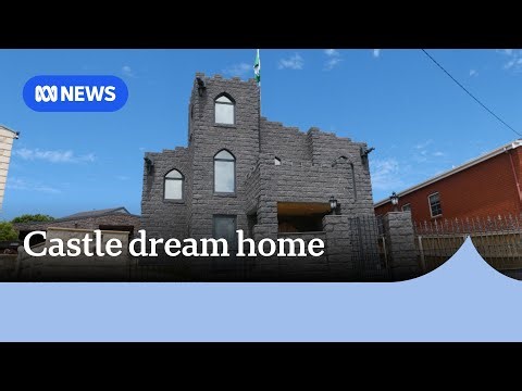 Father builds son his dream castle home | ABC News