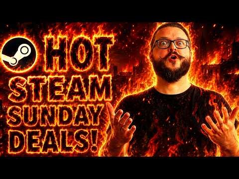 HOT Steam SUNDAY Sale! 20 AWESOME Games! 🕹️