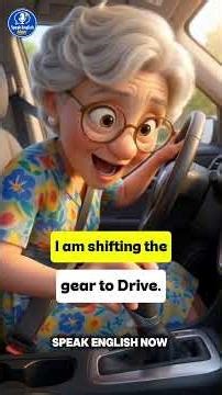 How to Drive a Car in English | 15 Simple Sentences for A1 Learners! #english #englishforbeginners