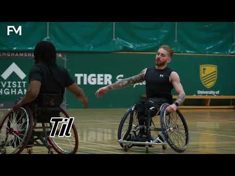 🔥 Wheelchair Basketball 1v1! Ben vs Lanre 🏀♿ Who Wins Round 2?