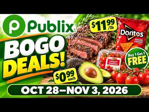 PUBLIX Weekly Ad Oct 28–Nov 3, 2026 | BOGO DEALS & HALLOWEEN SAVINGS