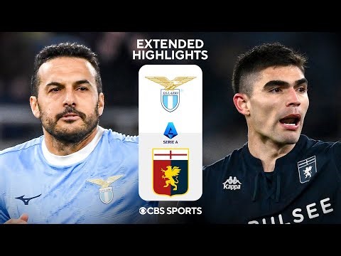 Lazio vs. Genoa: Extended Highlights | Serie A | CBS Sports Golazo