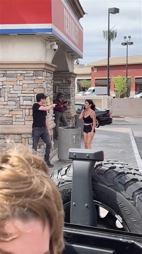 Creepy guy gets instant karma 🎬 This video was produced by Network Media and Emily and Julien | Westcoast Creators of Network Media