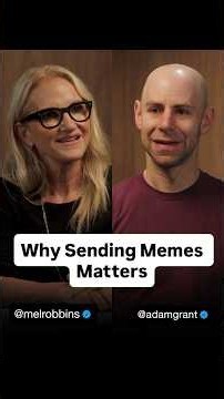 Why Sending Memes Matters | Mel Robbins #shorts