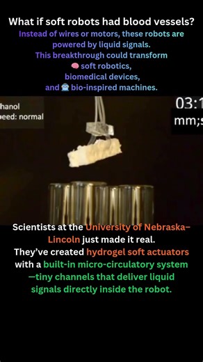 Soft Robots with “Micro-Blood Vessels”: Hydrogels That Move on Command